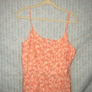 Orange sundress